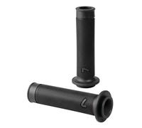 Paire Poignée Bicolore Noir Pour Moto Guzzi 22MM 25MM Noir Grip Sportif Moto S