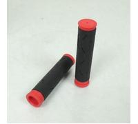 Paire poignée Pro Grip pour VTT PG0808 GONT Ø22mm rouge noir Neuf