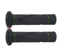 Paire Poignée PROGRIP Racing 838 Vert/Noir D.22-24 Universel Moto Superbike