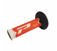 Paire Poignées Moto Cross PROGRIP 788 Orange Fluo