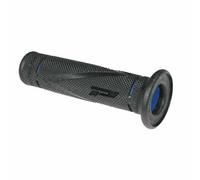 Paire Poignées Moto Racing Perforées PROGRIP 838 Bleu