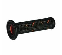 Paire Poignées Moto Route Forees PROGRIP 717 Arancion
