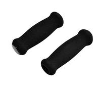 Paire Poignées Vélo Optimiz 115mm Noir avec bouchon