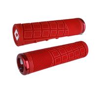 Paire Poignées Vtt Reflex v2.1 Lock-On 33,5mm x 135mm Rouge 123800009 Odi Vélo