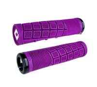 Paire Poignées Vtt Reflex v2.1 Lock-On 33,5mm x 135mm Violet/Noir 123800004 Odi