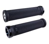 Paire Poignées Vtt Ruffian v2.1 Lock-On Bleu Avec Attache 30mm x135mm Noir 12380