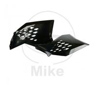 Paire Protège-Côtés Radiateur Noir POLISPORT Pour KTM 125 EXC 2T 2008-2011