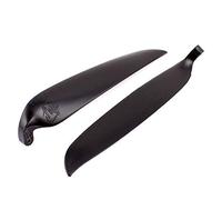 Paire RC Planeur Avion Plastique Noir Hélices Pliables Hélices 10x 8 Pouces