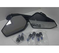 Paire Rétroviseur Dx / SX Universale Noir M8/M10 Approuvé 20900