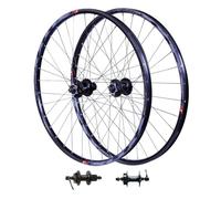 Paire Roues 29" VTT Jante ALU KLIXX TUBELESS Ready Noir Frein Disque 6T Shimano DEORE M475 Blocage Rapide Cassette 8/9/10V