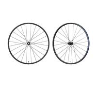 Shimano Grx Rx570 700c Cl Disc Tubeless Gravel Wheel Set Argenté 12 x 100 / 12 x 142 mm / Shimano/Sram HG Black