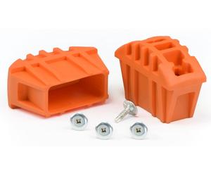 Paire Sabot caoutchouc TUBESCA pour marchepied 50x25mm - 9007150