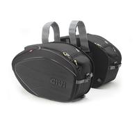 Paire Sacoches Latérales 40L Semi Rigide Extensible, Attaque Avec Sangles - GIVI