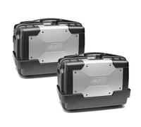 Paire Sacs Top Case Kappa Garda 46 Lt Litres Cover Gris KGR46