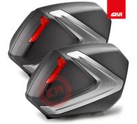 Paire Set Valises Latéral GIVI Monokey Side V37N 37LTR Pour Chassis Plx