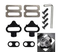 Paire SPD Antidérapantes Pédales de vélo, Bike Cales Crampons, SPD Cales de Chaussures de pedale VTT, Accessoire Velo pour Convient aux VTT et aux vélos de Route