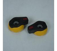 Paire Tampon Pare Carter Crash Pads Lsl Pour Moto Paire Jaune Neuf