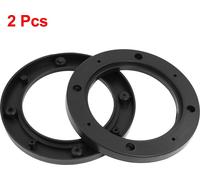 Paire Universelle 4" Enceinte Voiture Entretoise Adaptateur Support De Fixation Noir