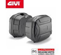 Paire Valises Latéral GIVI Trekker Litige 35 Lt Monokey Noir Universel Moto