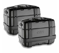 Paire Valises Moto GIVI TRK46BPACK2 Trekker Monokey Couchette 46 Litres