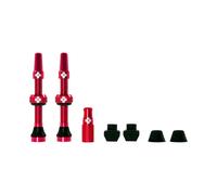 Paire Vannes Tubeless Aluminium Presta 44mm Rouge MU02VAL03BR0000030 Muc-Of