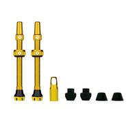 Paire Vannes Tubeless v2 Mousse Prêt Aluminium Presta 60mm Or MU02VAL0325