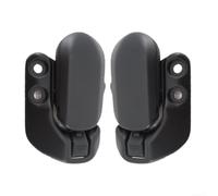 Paire Verrous Capote Souple Remplacement pour mazda MX5 90-02 | Paire complète pour gauche et droite, finition noire, s'adapte parfaitement pour modification requise