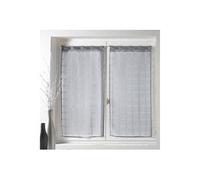 Douceur d'Intérieur – Paire de voilages Candide – Gris – 2 x 60 x 90