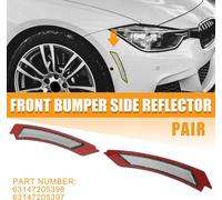 Paire Voiture Pare-chocs Réflecteur Latéral Marqueur 63147205398 63147205397 Blanc