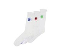 Paires de chaussettes Bidi Badu Don Carlito Crew Move (x3) Blanc 39/42