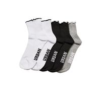 paires de chaussettes femme Urban Classics Small Edge (x4) Multicolore 39/42
