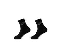 Paires de chaussettes medium Spiuk Top Ten (x2) Noir 36/39