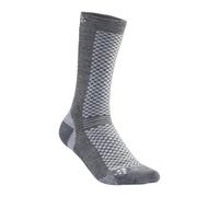 Craft Warm Mid Socks 2 Pairs Gris EU 34-36 Homme