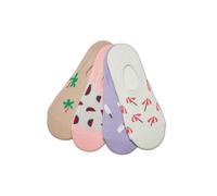 Urban Classics Chaussettes d'été en fil recyclé Invisible 4-Pack Multicolor EUR 44