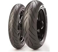 Paires de pneus PIRELLI DIABLO ROSSO III 100/80 R 17 + 140/70 R 17