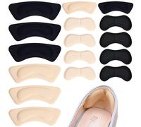 paires de talonnettes auto-adhésives pour chaussures 2 styles coussinets en éponge pour femmes