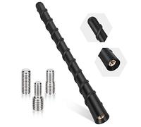 PAIRIER Antenne Voiture Universelle FM/DAB - 20 cm - Réception AM/FM Optimale - Compatible Vis M4/M5 - Pour Autoradio et Toit