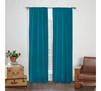 Pairs to Go Eclipse Cadenza - Sac à Tringle, 203,2 x 137,2 cm, Double Panneau - Brise-Vue, fenêtre, Salon - 137,2 x 203,2 cm - Bleu Sarcelle