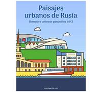 Paisajes Urbanos De Rusia Libro Para Colorear Para Niños 1 & 2