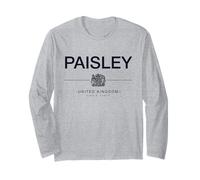 Paisley Écosse Paisley Royaume-Uni Paisley Ville Natale Manche Longue