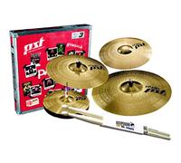 PAISTE PST 3 Set de 3 cymbales 14/16/20 + Crash PST3 14" + baguettes Keepdrum