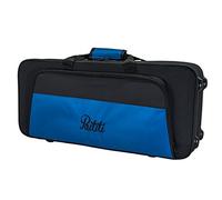 Paititi Étui léger pour saxophone alto, solide, durable, avec sangles de sac à dos, noir/bleu