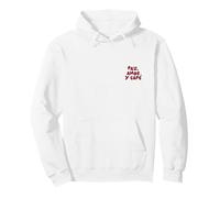 Paix, Amour et Café Sweat à Capuche
