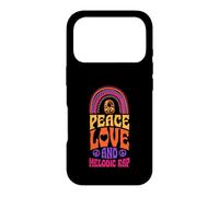 Paix, Amour et Rap mélodique Bohemian Rainbow Coque pour iPhone 17 Pro