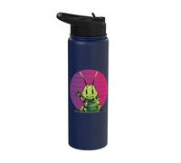 Paix Amour Grillon Insectes Paix Main Insecte Insecte Nature Stainless Steel Insulated Water Bottle