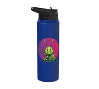 Paix Amour Grillon Insectes Paix Main Insecte Insecte Nature Stainless Steel Insulated Water Bottle