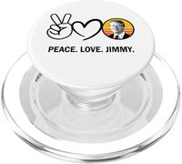Paix Amour Jimmy Carter 39 Président États-Unis Vintage PopSockets PopGrip pour MagSafe