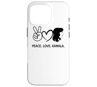 Paix Amour Kamala Harris Fierté Femmes Histoire des Noirs Coque pour iPhone 16 Pro