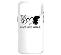 Paix Amour Kamala Harris Fierté Femmes Histoire des Noirs Coque pour iPhone 17 Pro Max