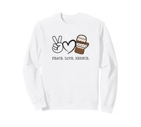 Paix Amour Mitaines Sweatshirt